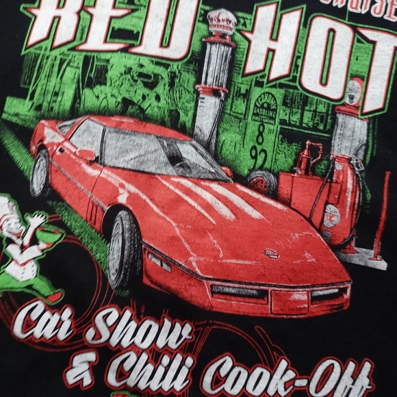 21st annual Red Hot Car Show & Chili  Cookoff Tee - Picture 4 of 5